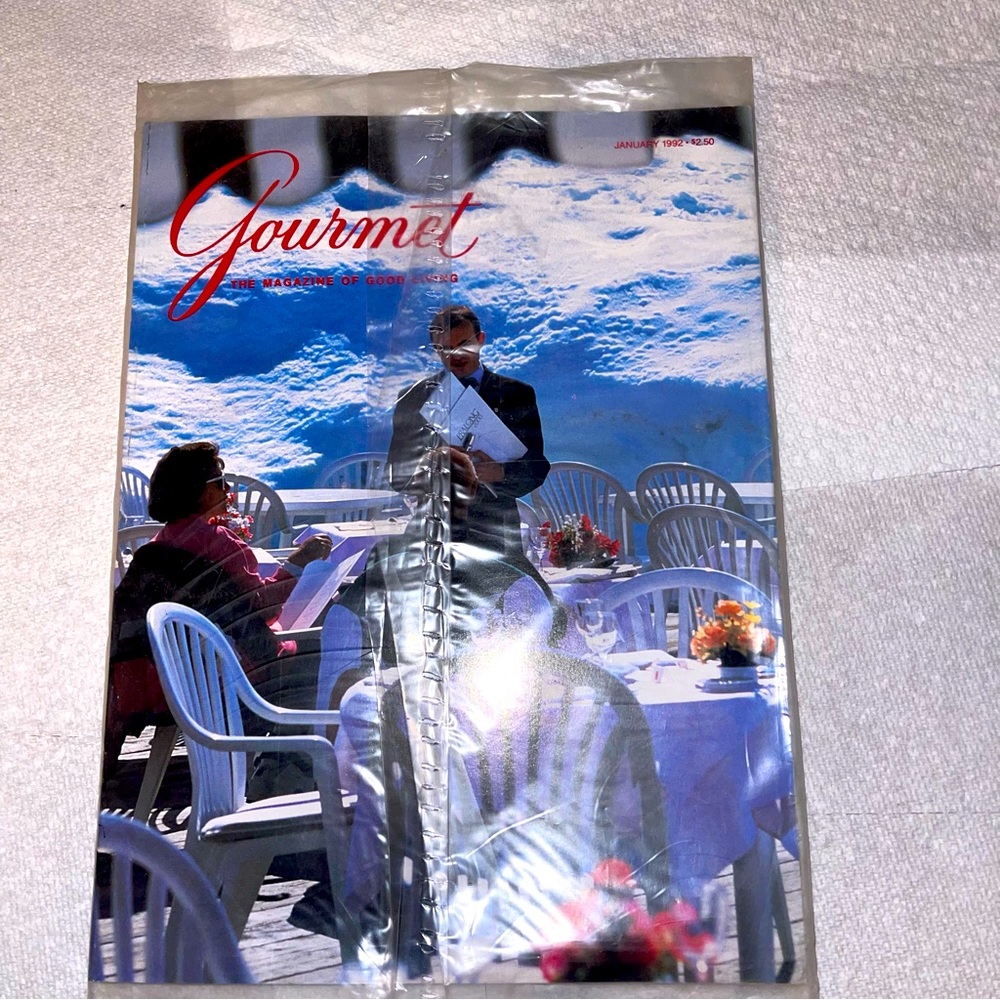 Vintage NIP Gourmet Magazine